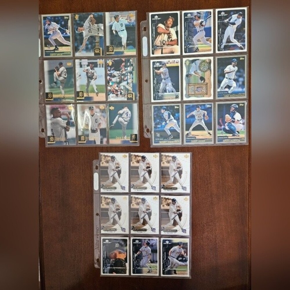 MLB Detroit Tigers  Card Collection